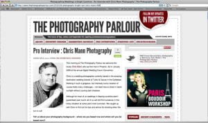 Read more about the article My interview on The Photography Parlour blog