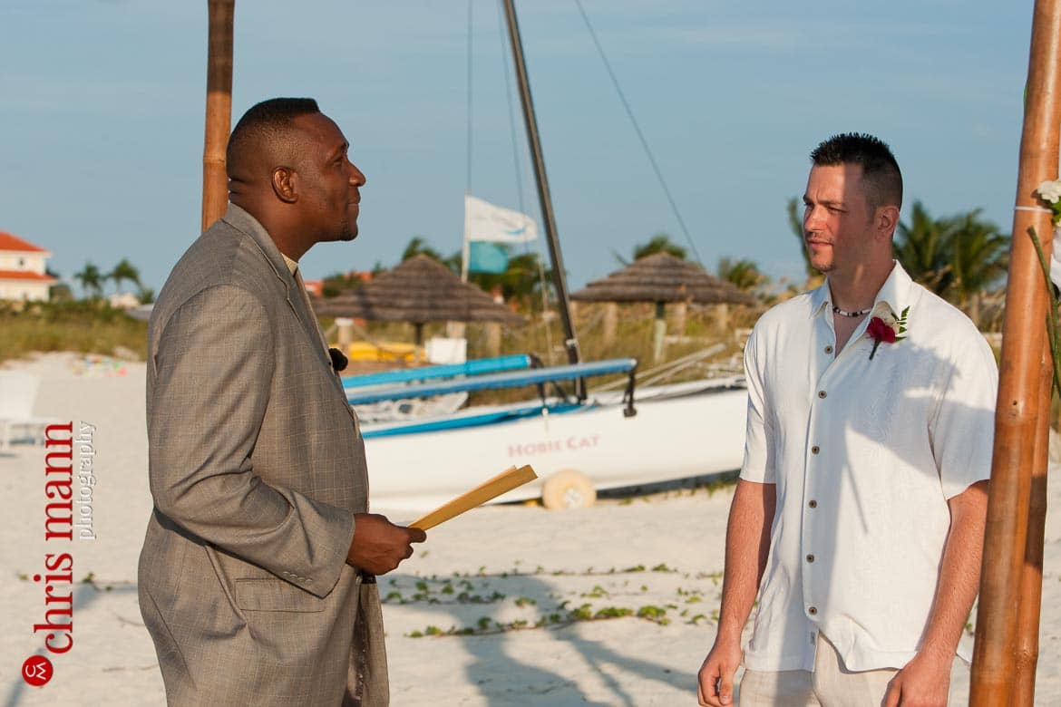 Turks & Caicos beach wedding