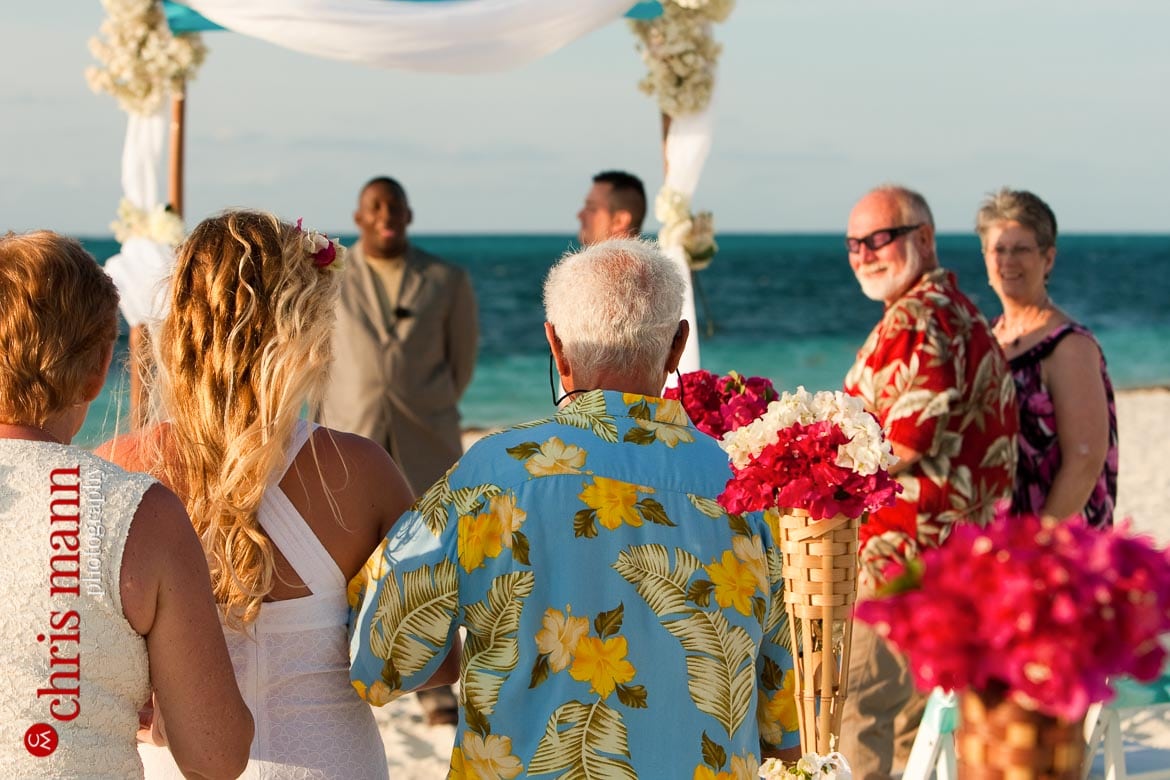 Turks & Caicos beach wedding