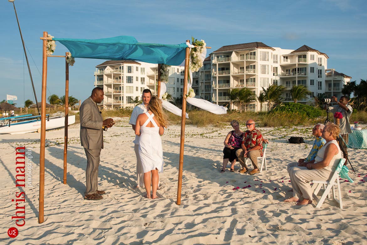 Turks & Caicos beach wedding