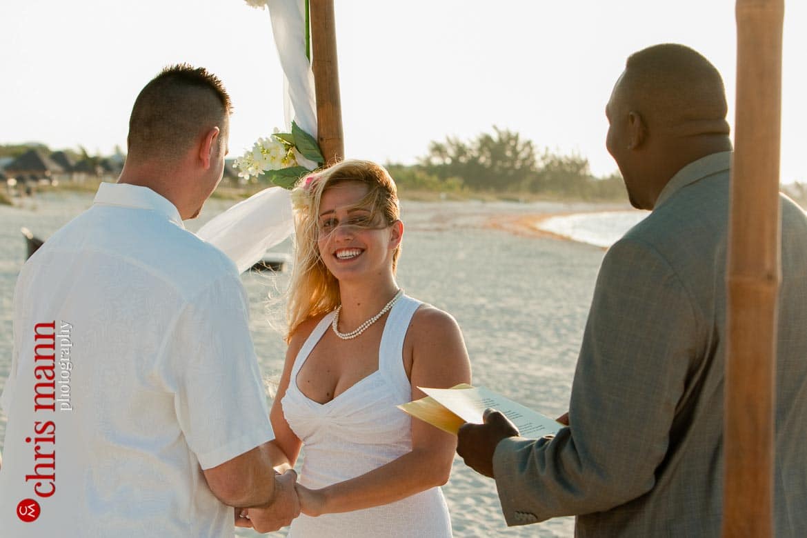 Turks & Caicos beach wedding