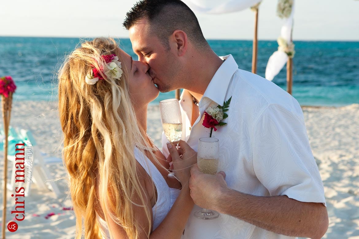 Turks & Caicos beach wedding
