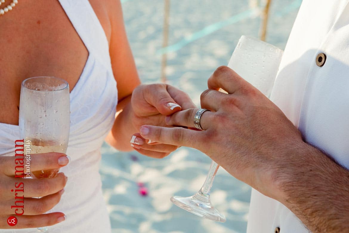 Turks & Caicos beach wedding