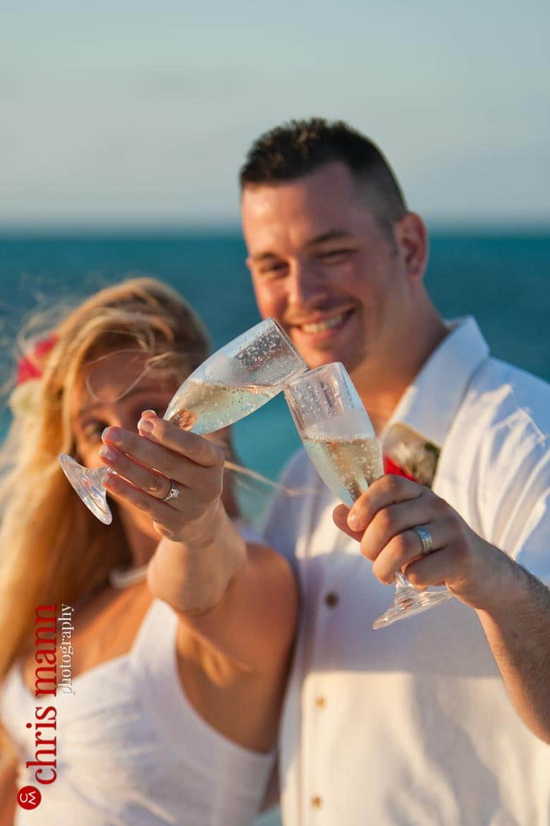 Turks & Caicos beach wedding
