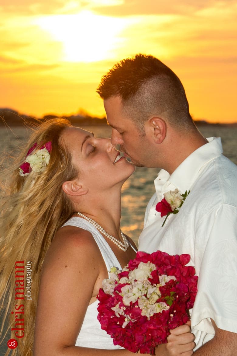 Turks & Caicos beach wedding