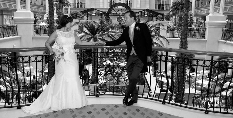 Read more about the article Lucie & Andrea – wedding photography at The Landmark London