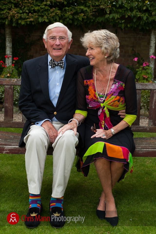 wedding anniversary portrait couple