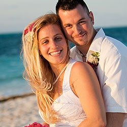 suitable clothing for a beach wedding