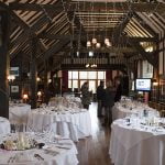 wedding breakfast Long Hall Ramster Chiddingfold