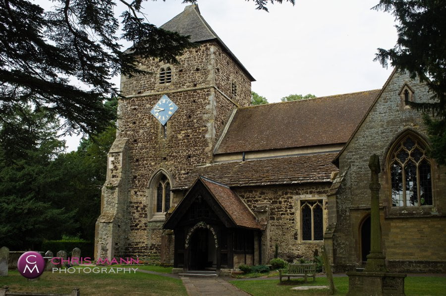 Surrey church wedding St Nicolas parish church Cranleigh