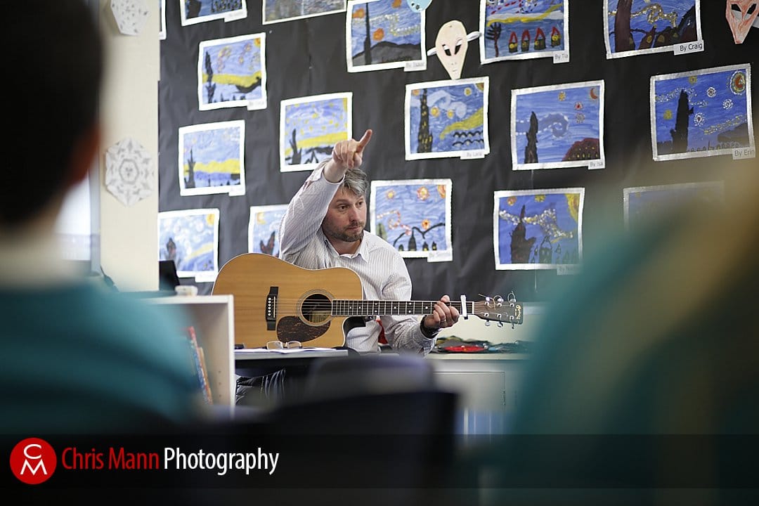 teacher music lesson