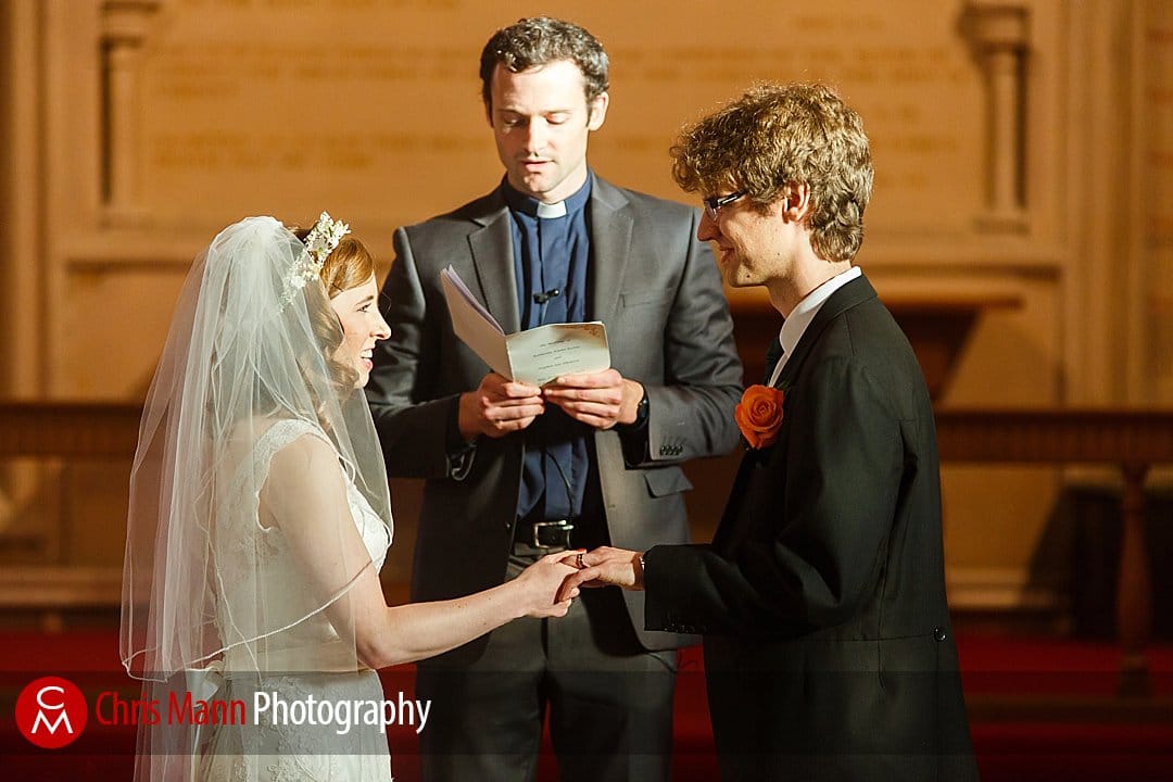 ring exchange wedding St Ebbe's Oxford