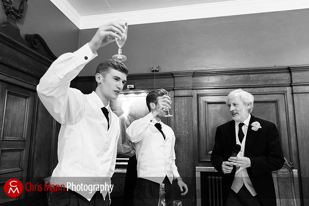 best man toasts couple wedding Lady Margaret Hall Oxford