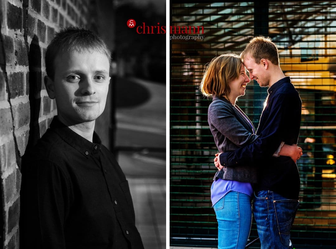 cuople portrait Tunsgate Guildford Surrey