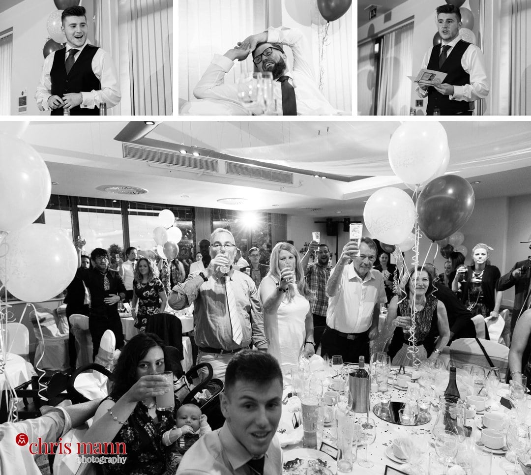 wedding speeches Surrey Downs Golf Club Kingswood
