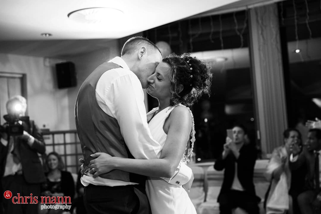 bride and groom first dance Surrey Downs Golf Club