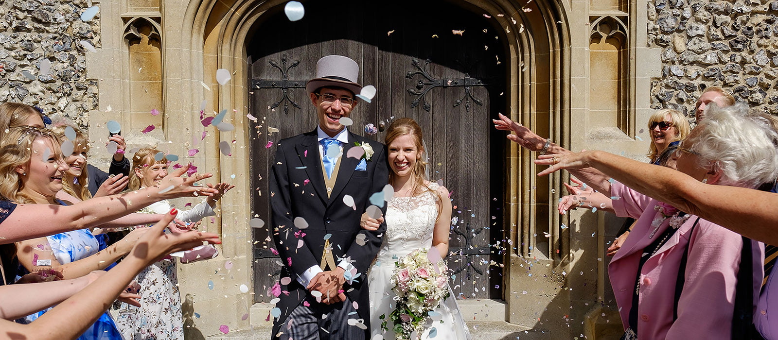 You are currently viewing Leatherhead church wedding | Claire & Matthew