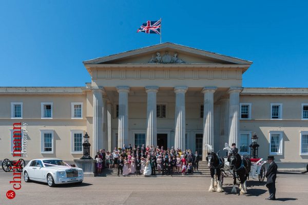 Read more about the article RMA Sandhurst Farnham Castle wedding