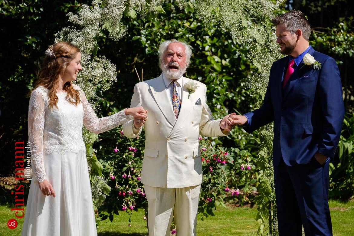 Surrey garden wedding