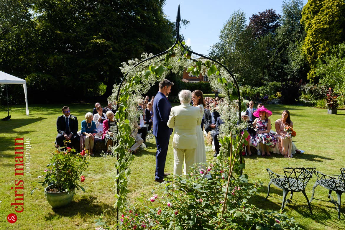 Surrey garden wedding