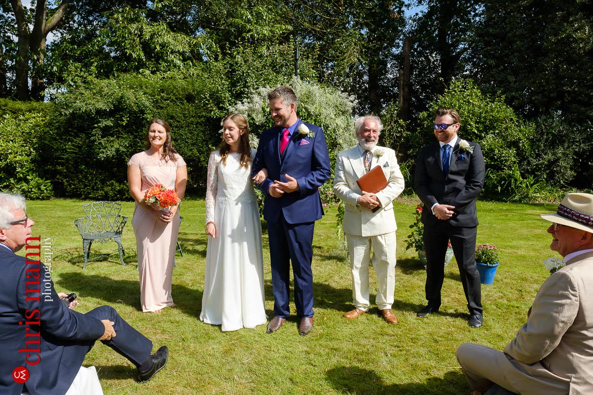 Surrey garden wedding
