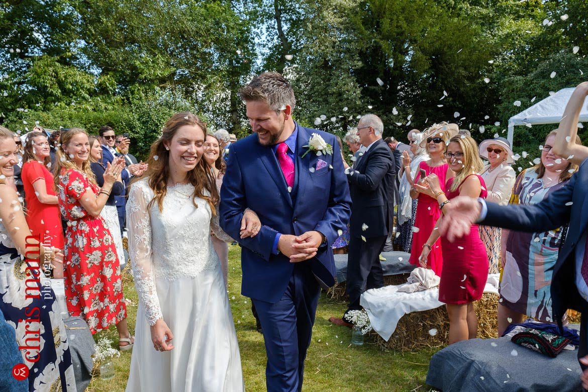 Surrey garden wedding
