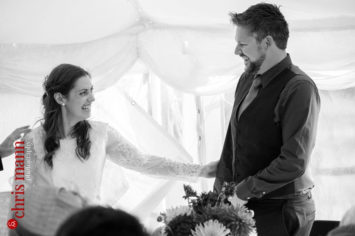 Surrey garden wedding