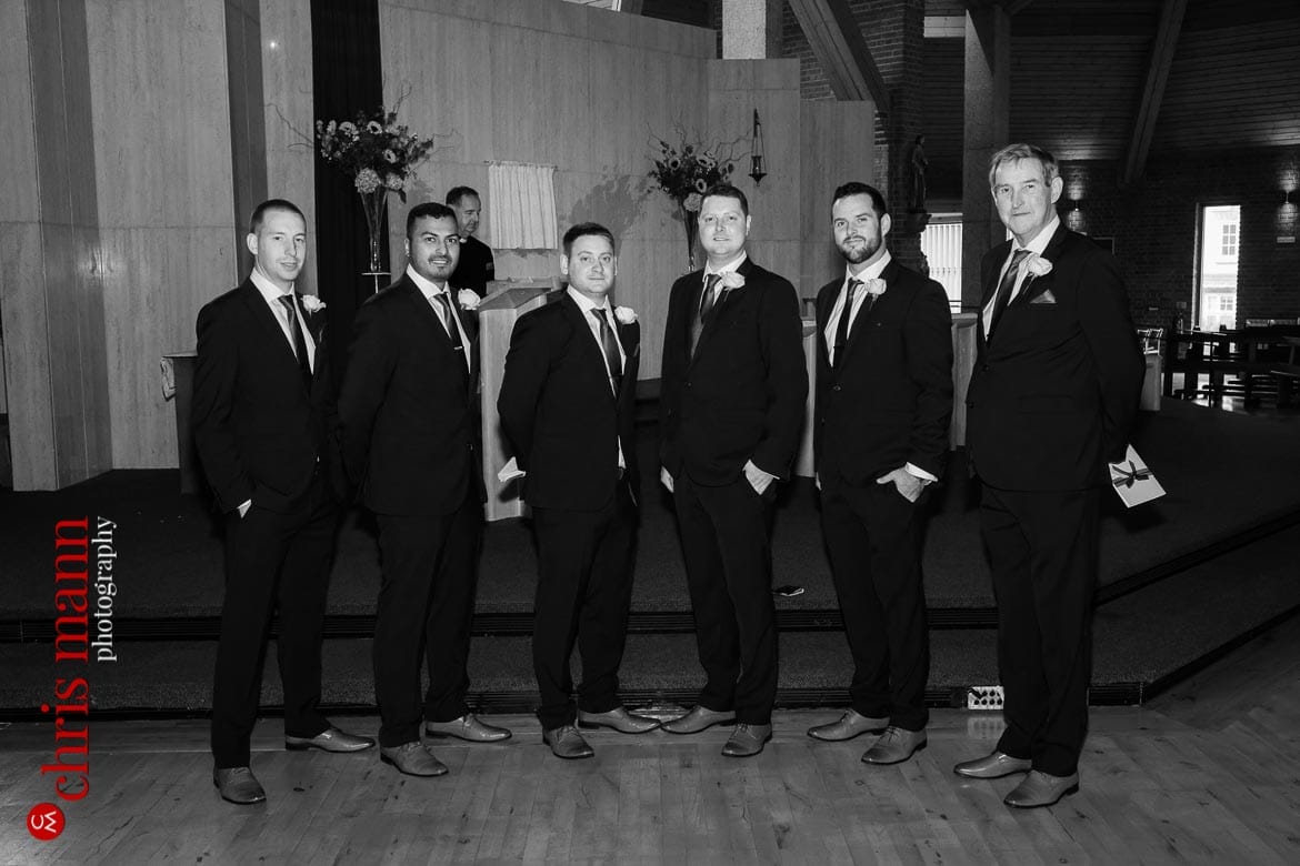 St Joseph's Church Guildford wedding photography