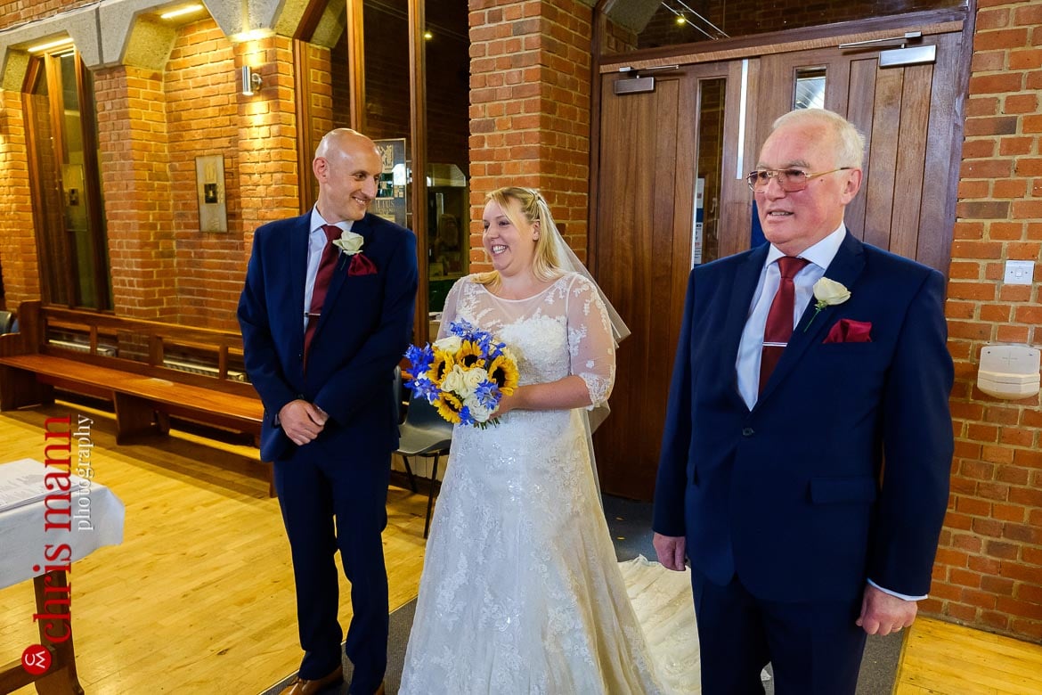 St Joseph's Church Guildford wedding photography