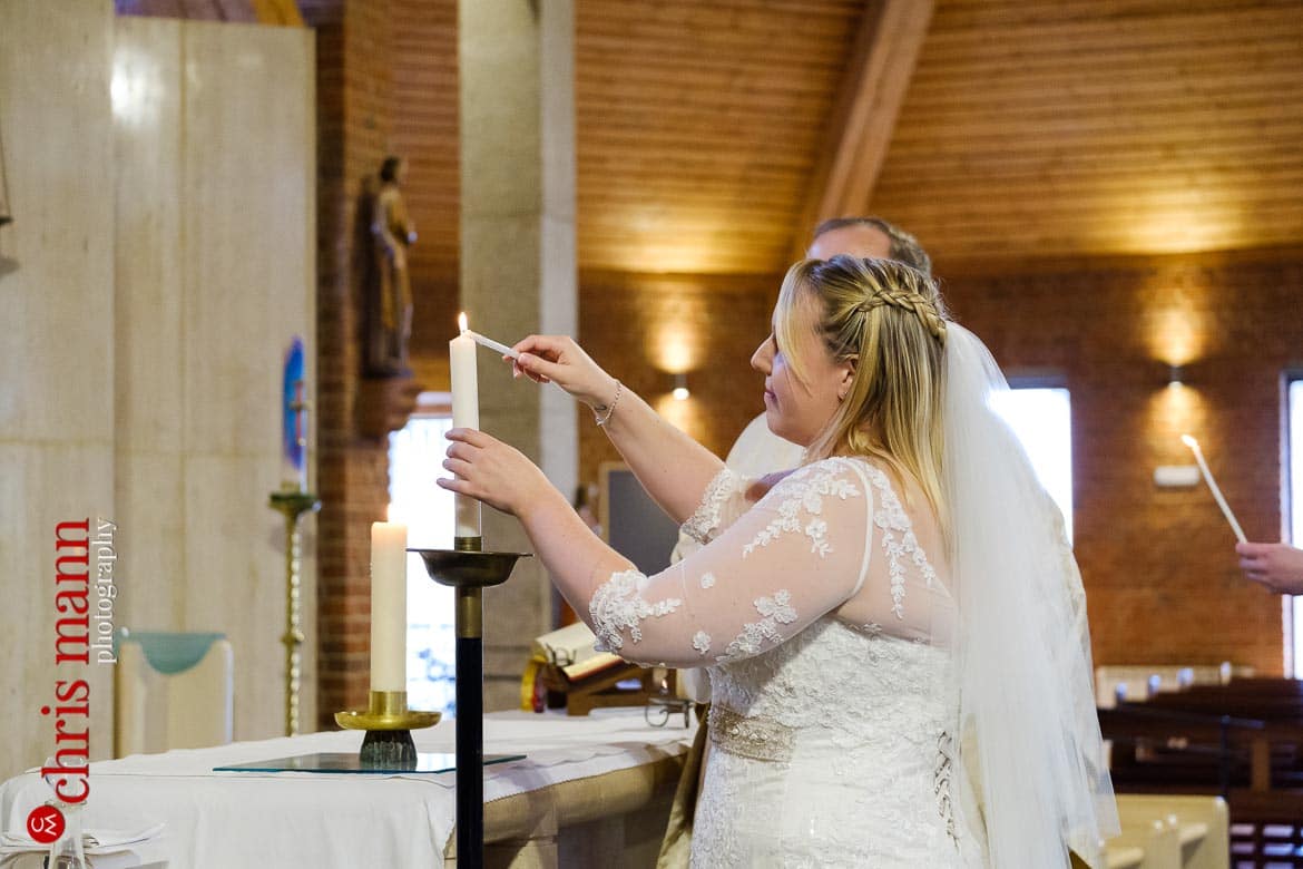 St Joseph's Church Guildford wedding photography