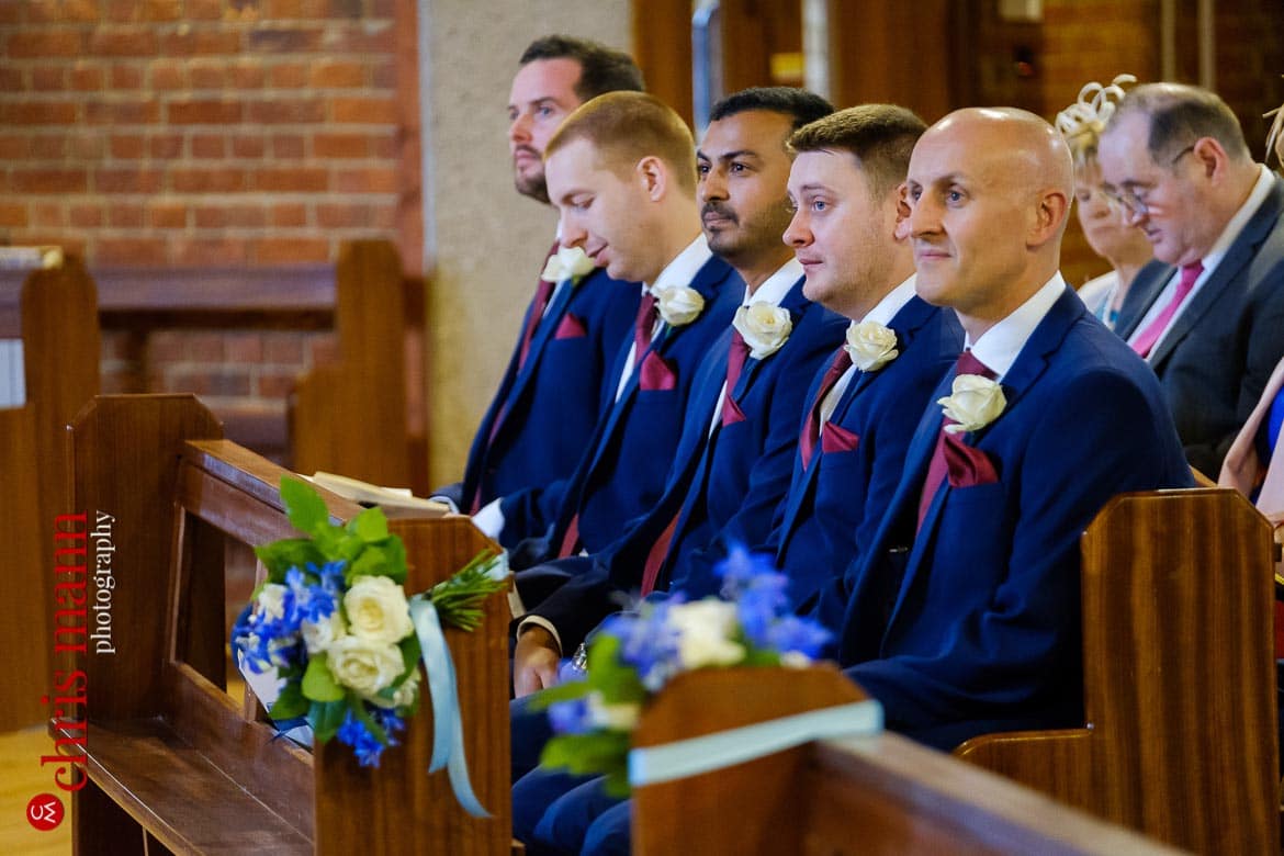 St Joseph's Church Guildford wedding photography