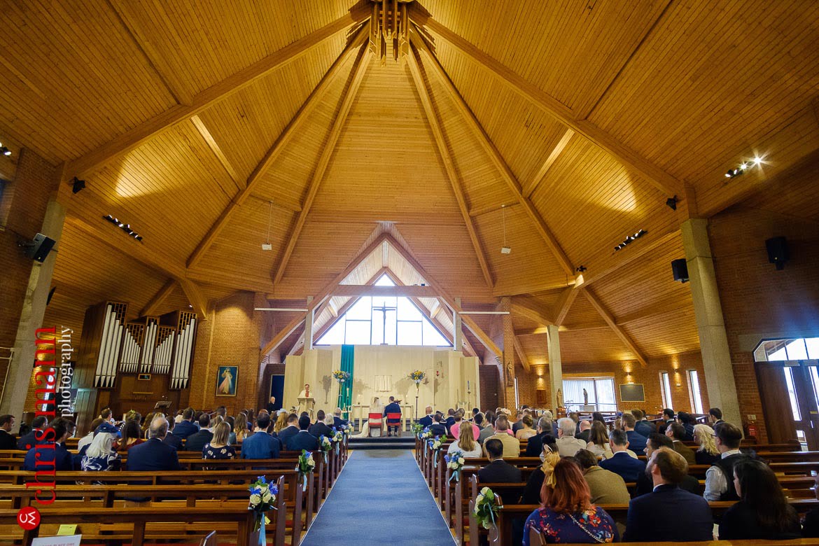 St Joseph's Church Guildford wedding photography