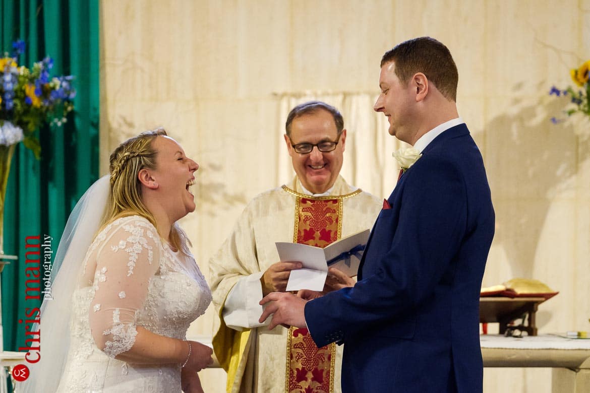 St Joseph's Church Guildford wedding photography